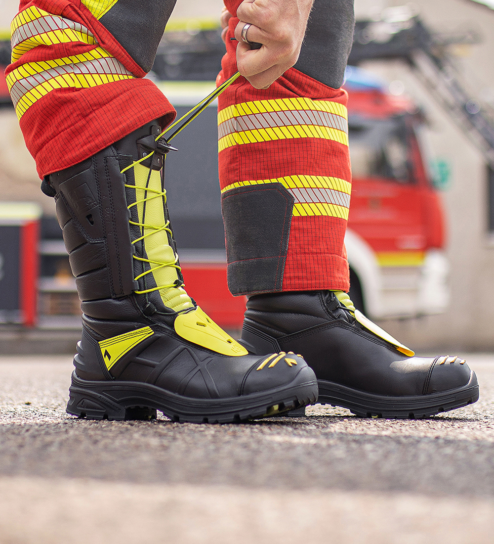 HAIX Fire Eagle high, Gives you even more safety in action. Your